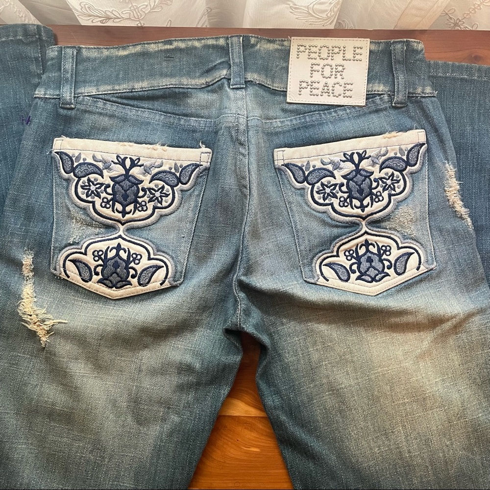 People For Peace Designer Jeans HP🌹